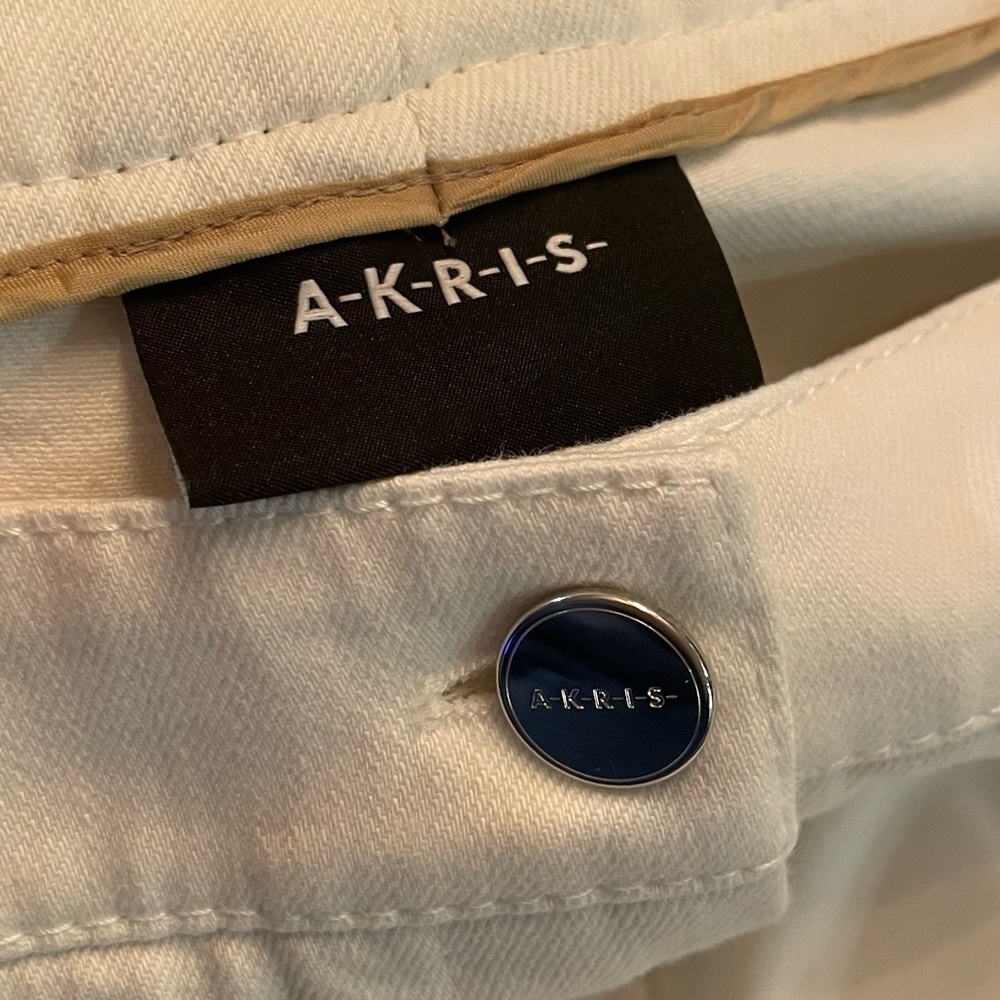 Akris Magda Cotton-Silk Straight-Leg Jeans - Picture 2 of 9